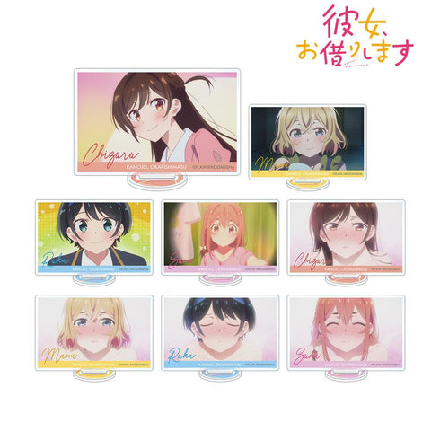 『彼女、お借りします』トレーディングアクリルスタンド(単位/BOX)【202508再販】